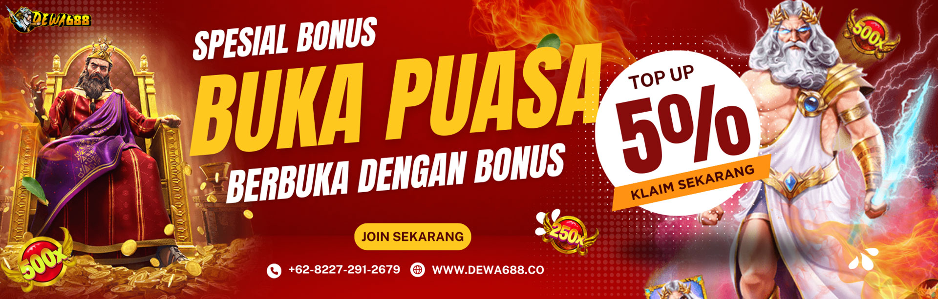 Bonus Buka Puasa 5% Khusus Bulan Puasa