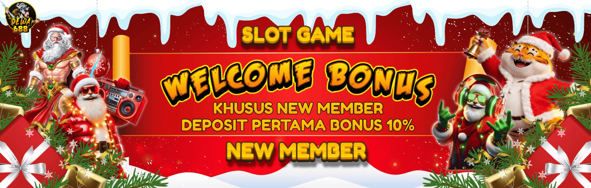 BONUS NEW MEMBER 10%