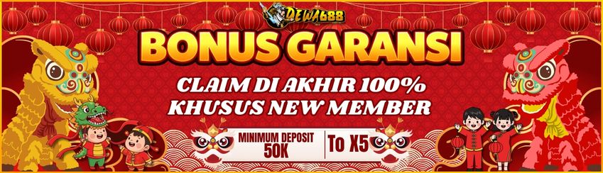 🔥 PROMO GARANSI 100% KHUSUS NEW MEMBER – DEWA688 🔥