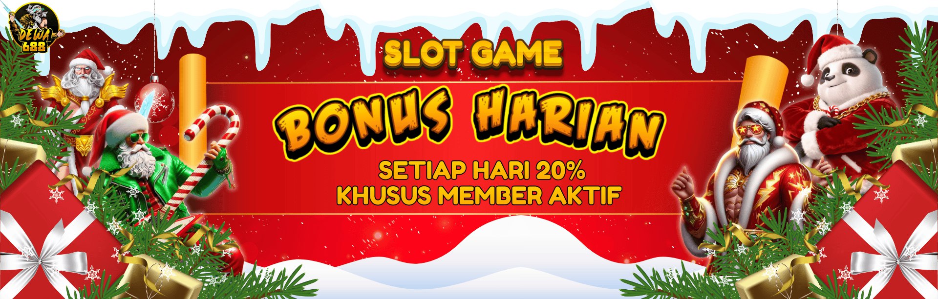 BONUS TOP UP HARIAN 20%