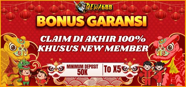 🔥 PROMO GARANSI 100% KHUSUS NEW MEMBER – DEWA688 🔥