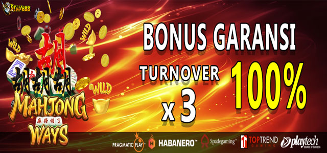 BONUS GARANSI NEW MEMBER 100%