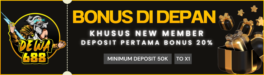🎁 BONUS NEW MEMBER 20%