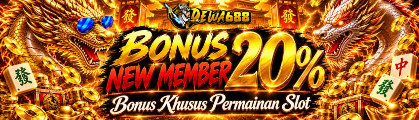 🔥 BONUS NEW MEMBER 20% 🔥