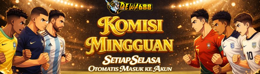 🎁 BONUS KOMISI ROLLINGAN MINGGUAN